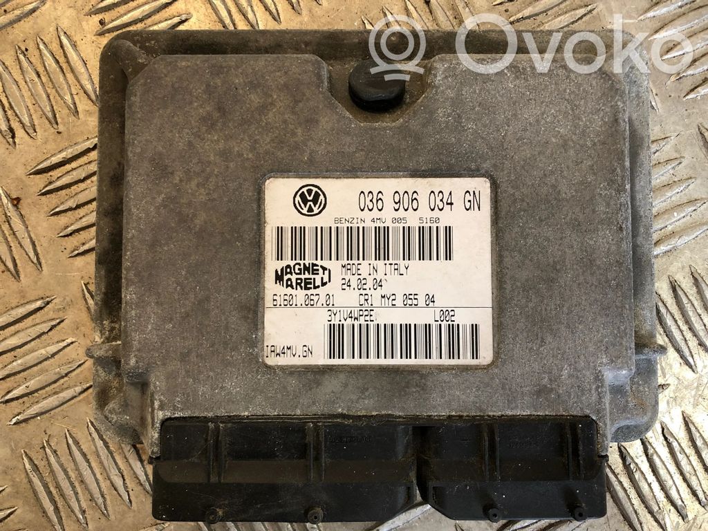 Skoda Fabia Mk1 (6Y) Engine control unit/module 