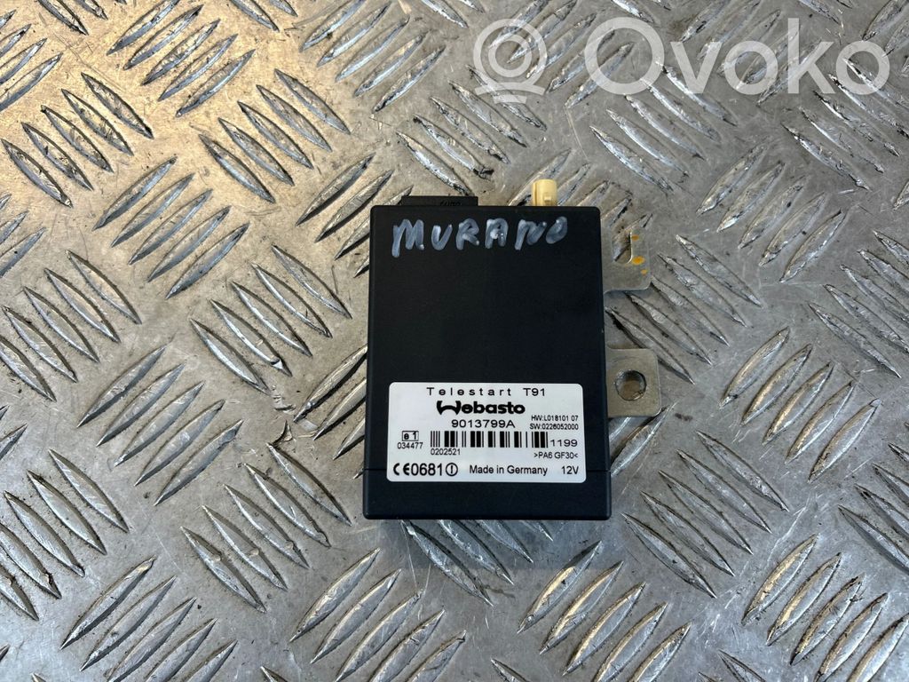 Nissan Murano Z50 Auxiliary heating control unit/module 