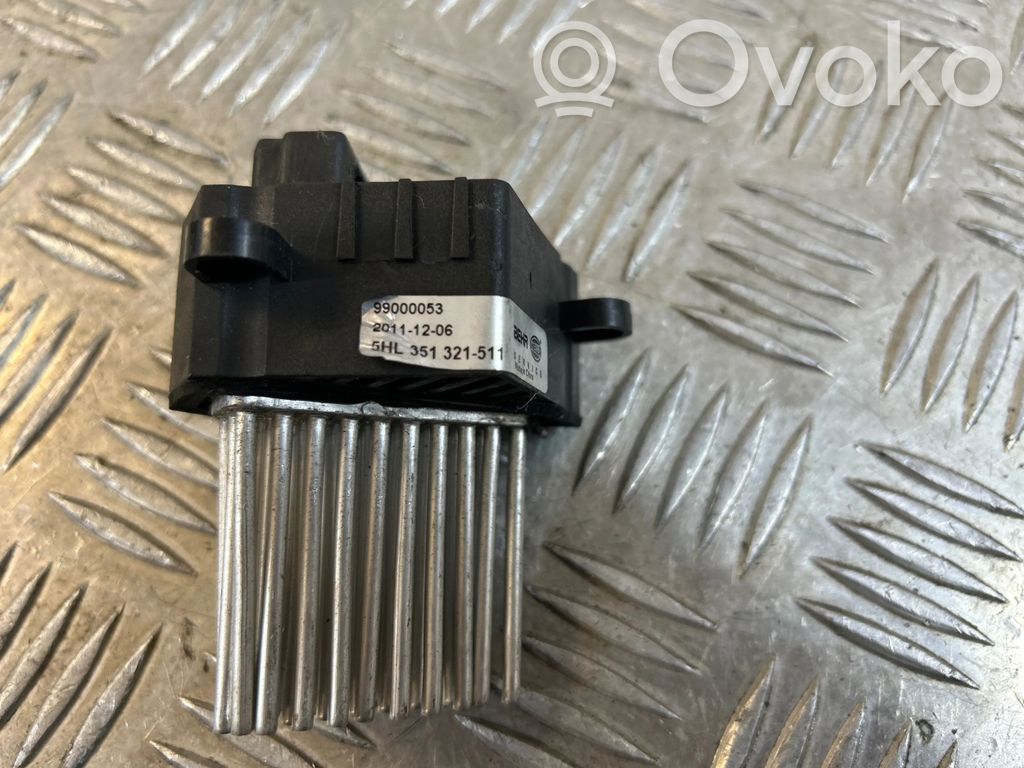 BMW 5 E39 Heater blower motor/fan resistor 