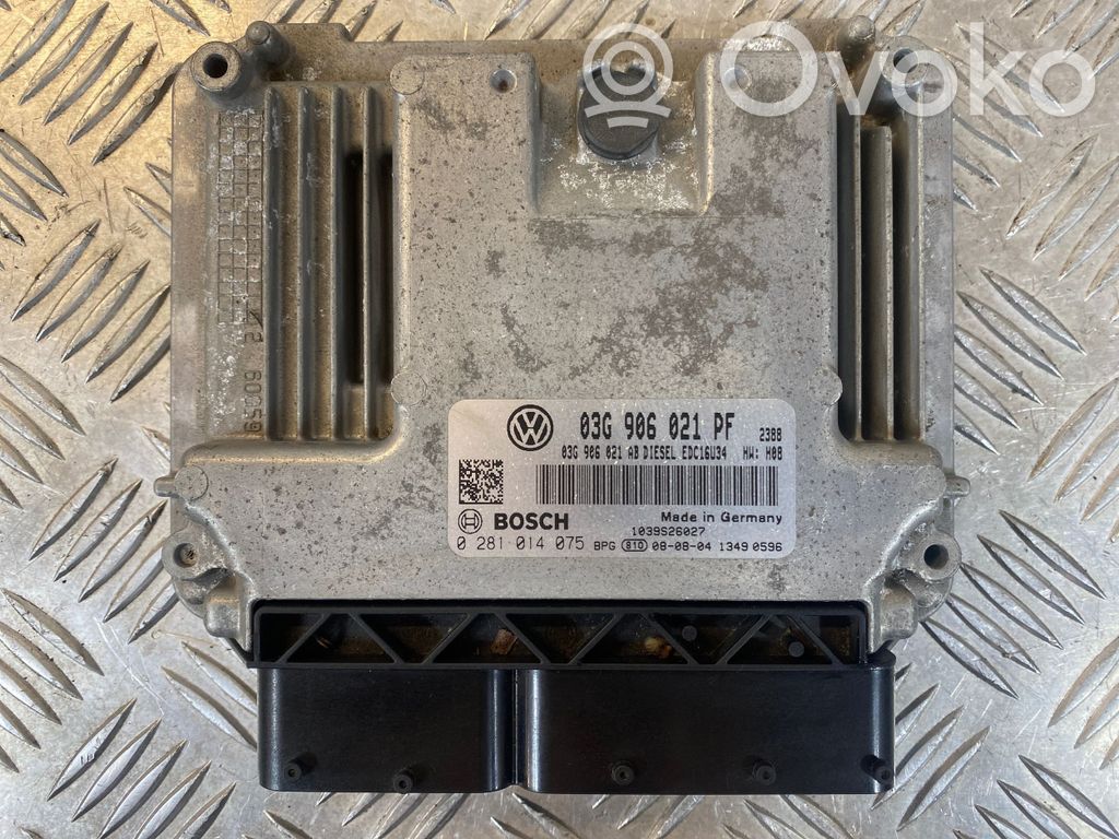 Volkswagen Caddy Engine control unit/module 