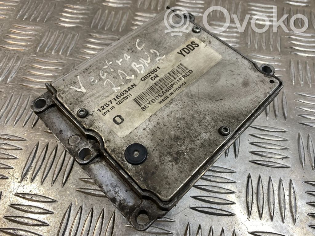 Opel Vectra C Engine control unit/module 