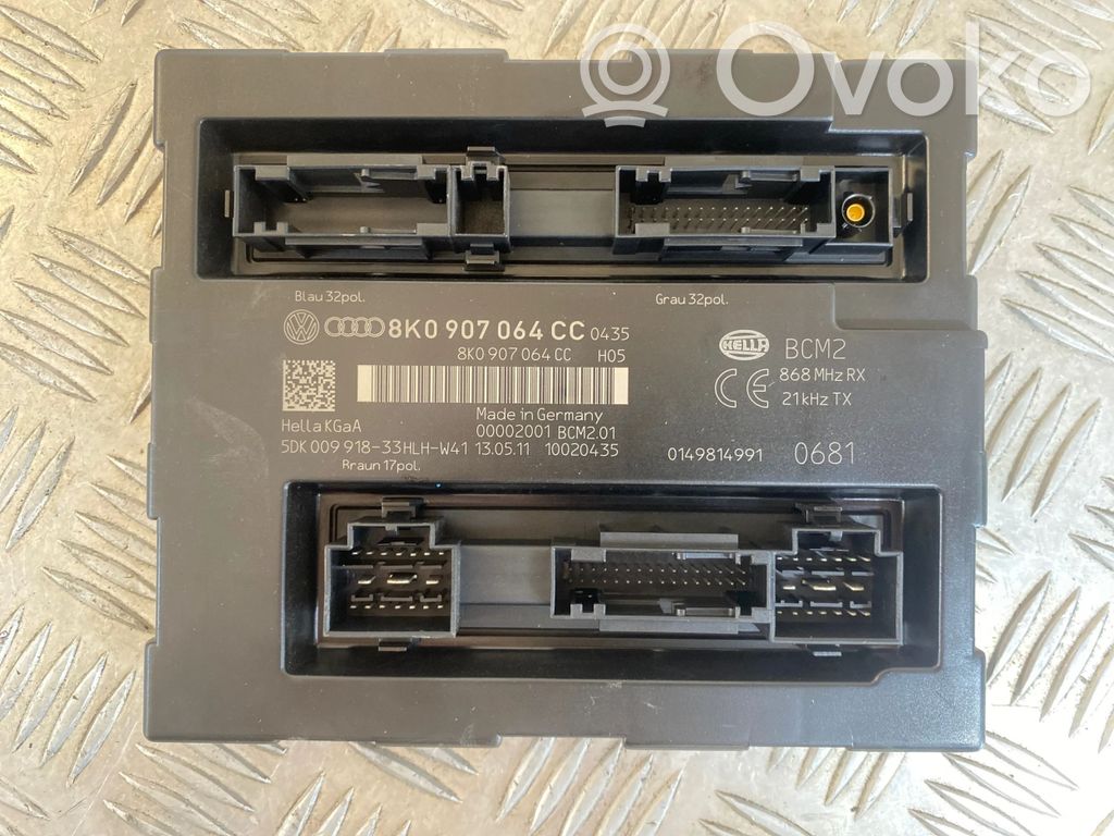Audi A4 S4 B8 8K Moduł / Sterownik komfortu 