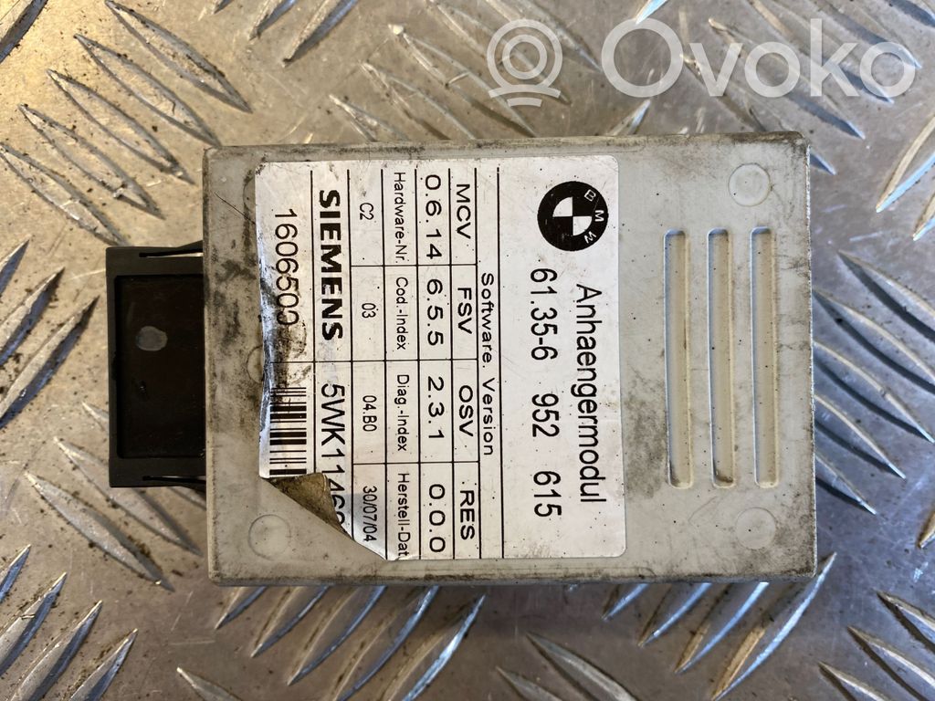 BMW 5 E60 E61 Tow bar trailer control unit/module 