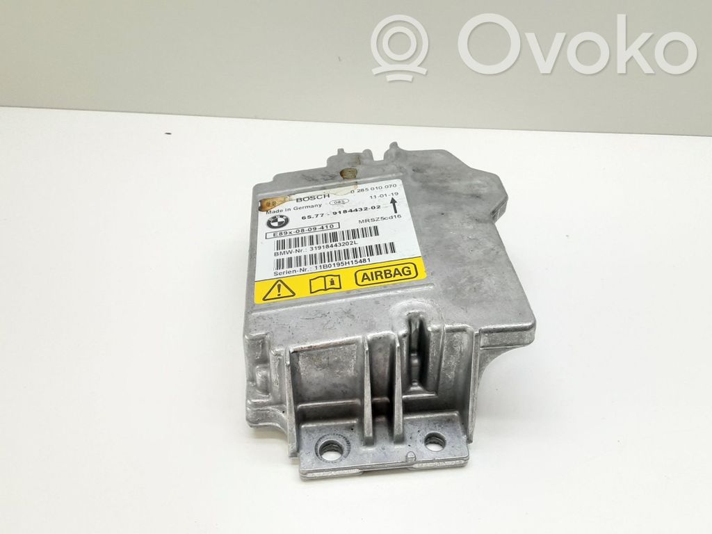 Unidad de control/módulo del Airbag   9184432,0285010070