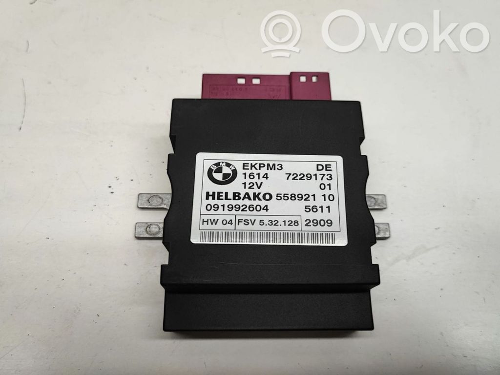 BMW 3 E90 E91 Fuel injection pump control unit/module 