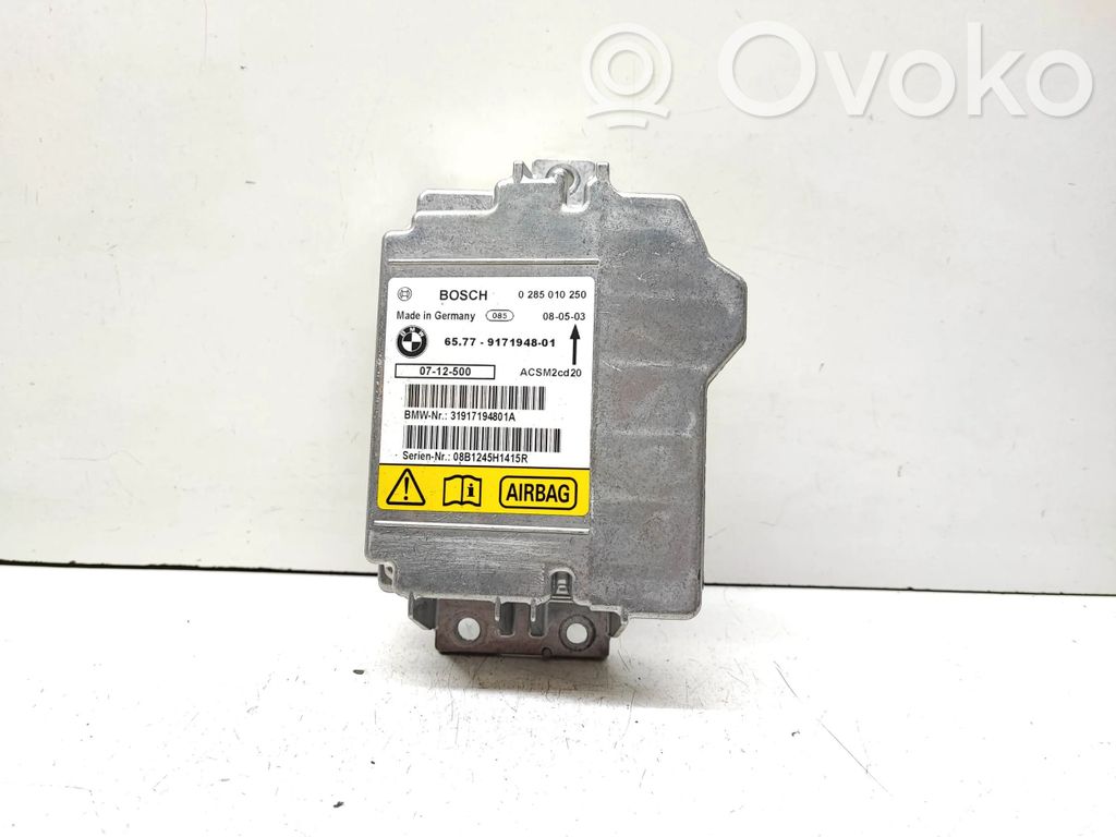 BMW X5 E70 Airbag control unit/module 