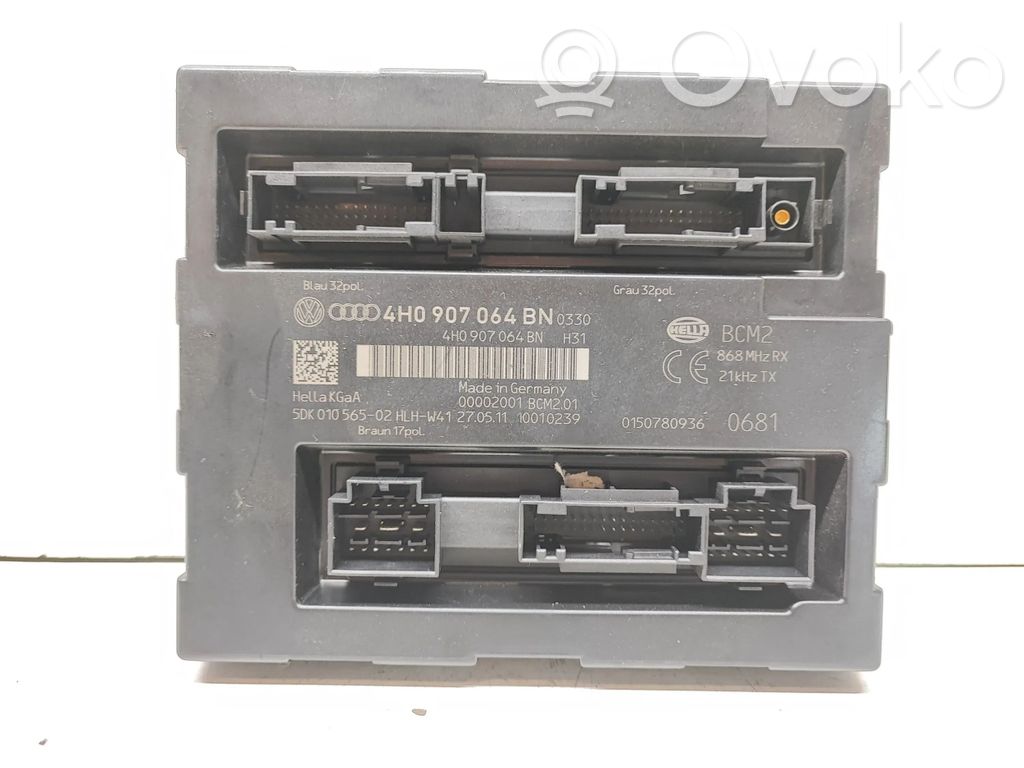Audi A6 S6 C7 4G Mukavuusmoduuli 