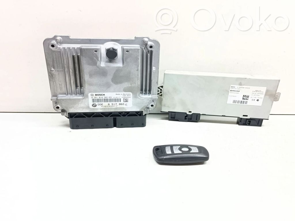 BMW 5 F10 F11 Engine ECU kit and lock set 