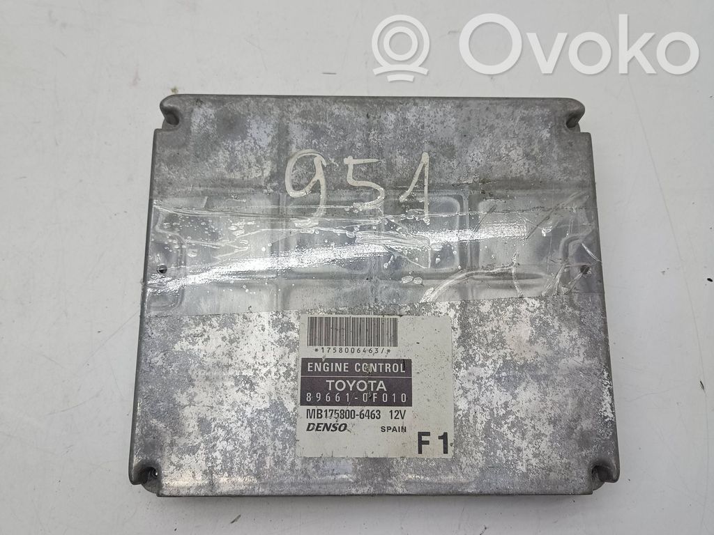 Toyota Corolla Verso E121 Engine control unit/module 