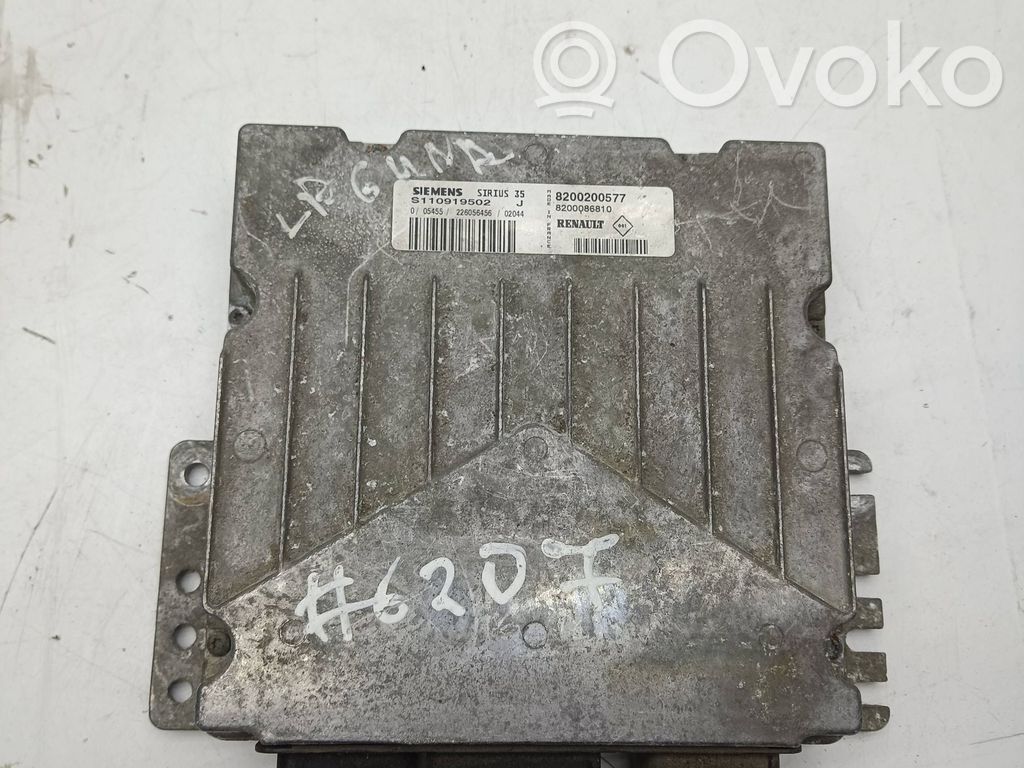 Renault Laguna II Engine control unit/module 