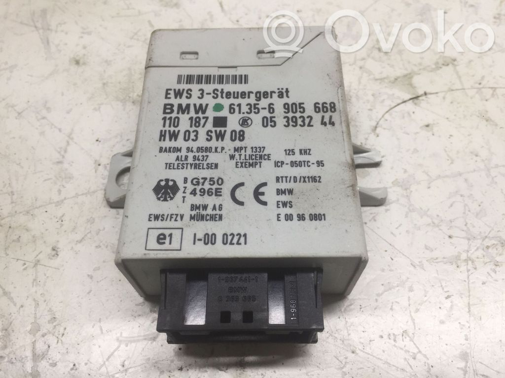 BMW 5 E39 Immobilizer control unit/module 