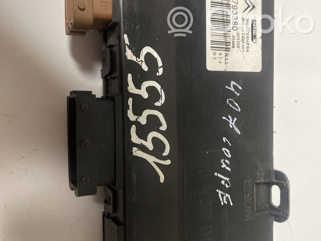 Peugeot 407 Seat control module 