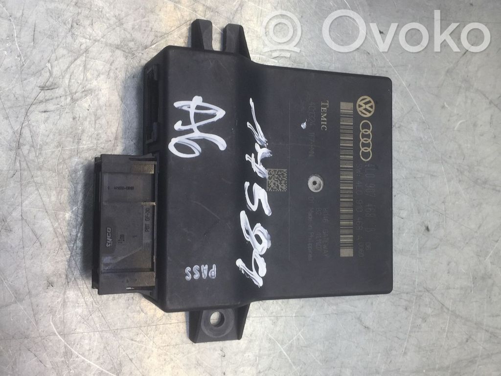 Audi A6 S6 C6 4F Gateway valdymo modulis 