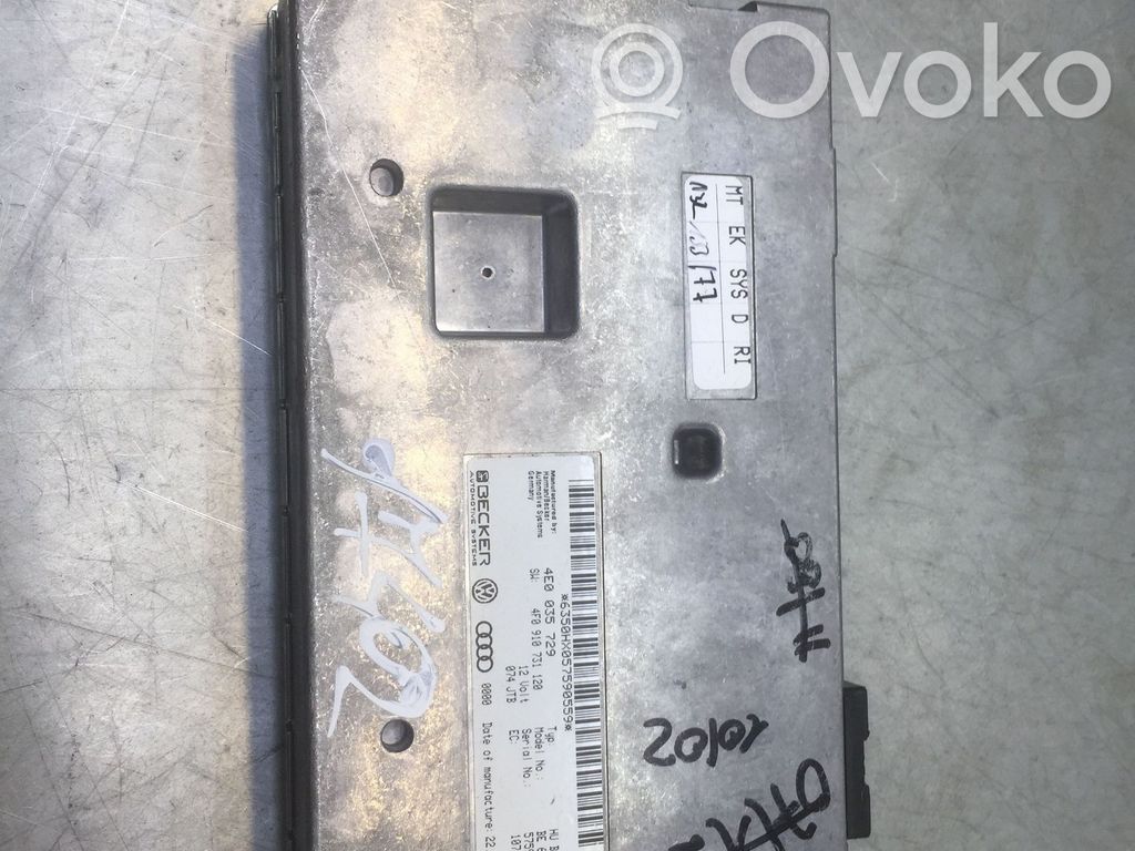 Audi A6 S6 C6 4F MMI control unit 