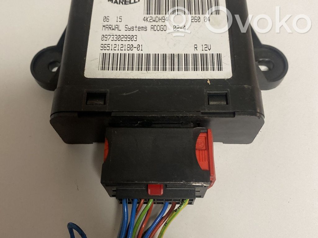 Peugeot 307 Fuel injection pump control unit/module 