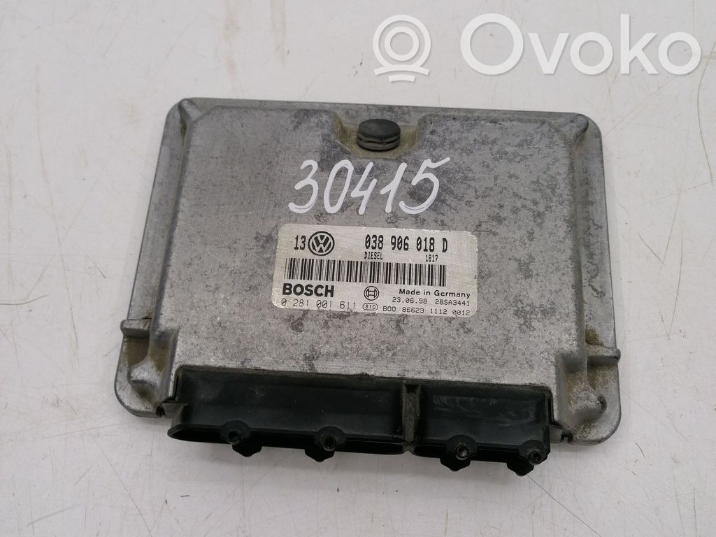 Volkswagen Golf IV Engine control unit/module 