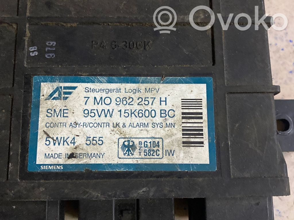 Volkswagen Sharan Komforto modulis 