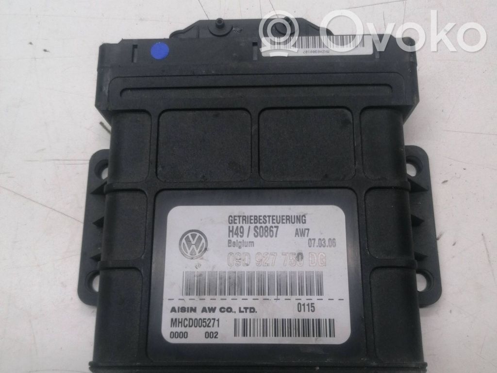 Volkswagen Touareg I Gearbox control unit/module 