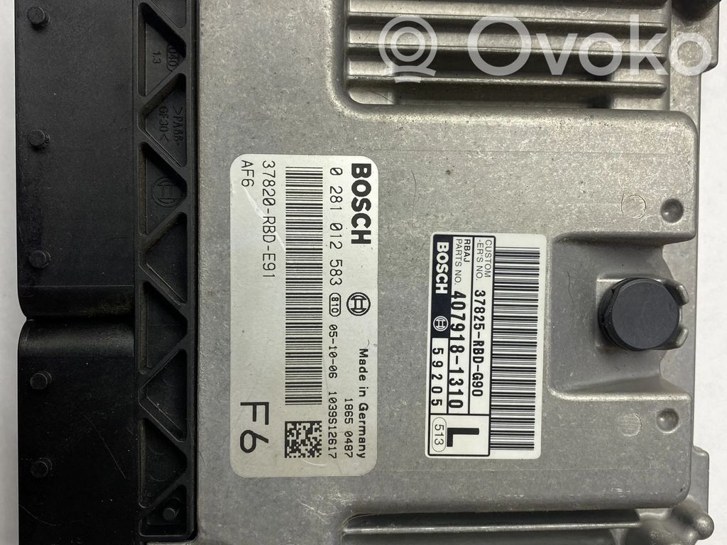 Honda Accord Engine control unit/module 