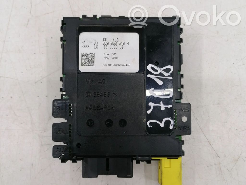 Volkswagen PASSAT B6 Steering angle sensor 
