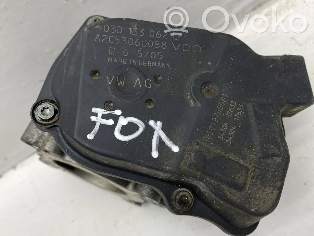 Volkswagen Fox Throttle valve 