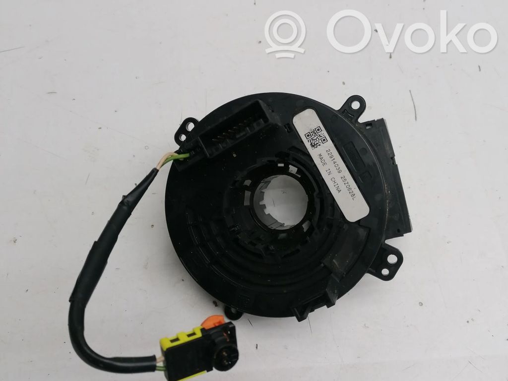 Opel Zafira C Airbag slip ring squib (SRS ring) 