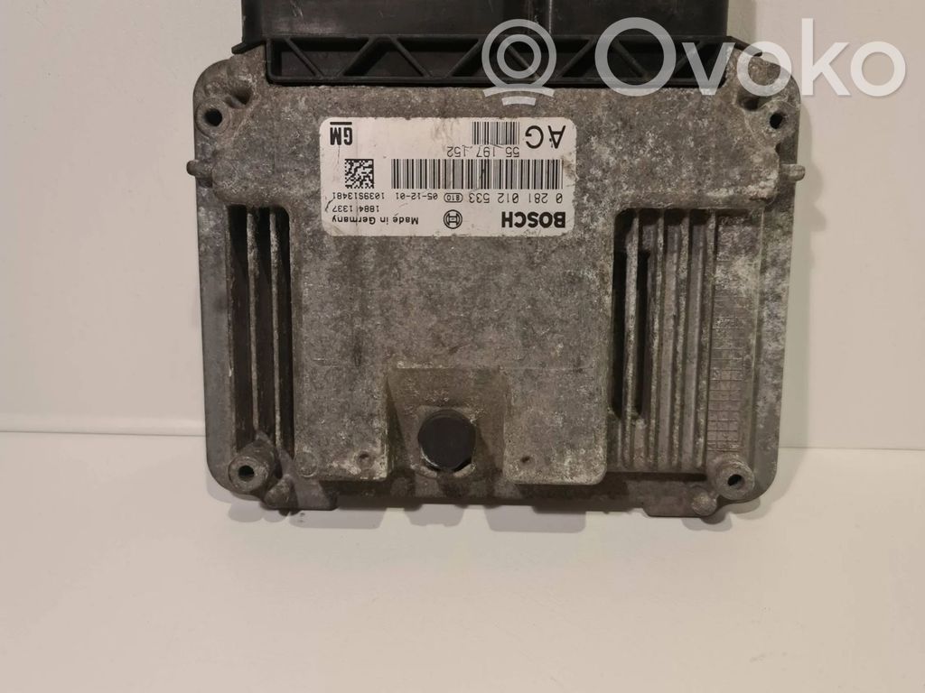 Opel Vectra C Engine control unit/module 