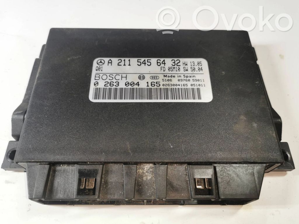 Mercedes-Benz E W211 Parking PDC control unit/module 