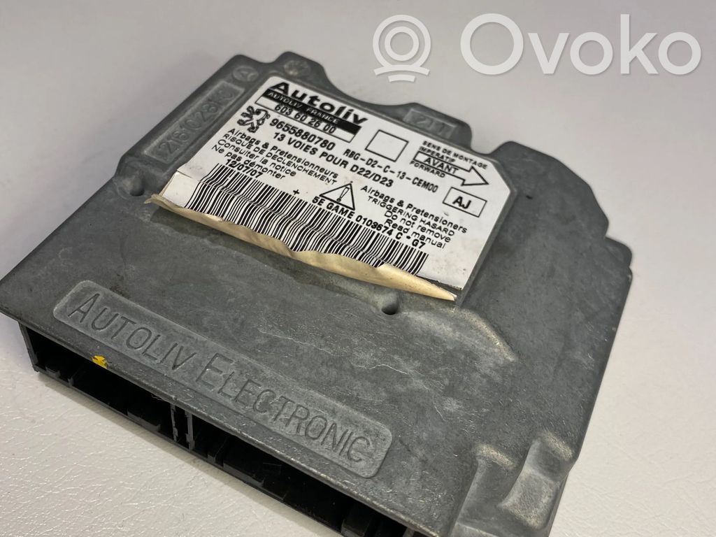 Peugeot 407 Airbag control unit/module 