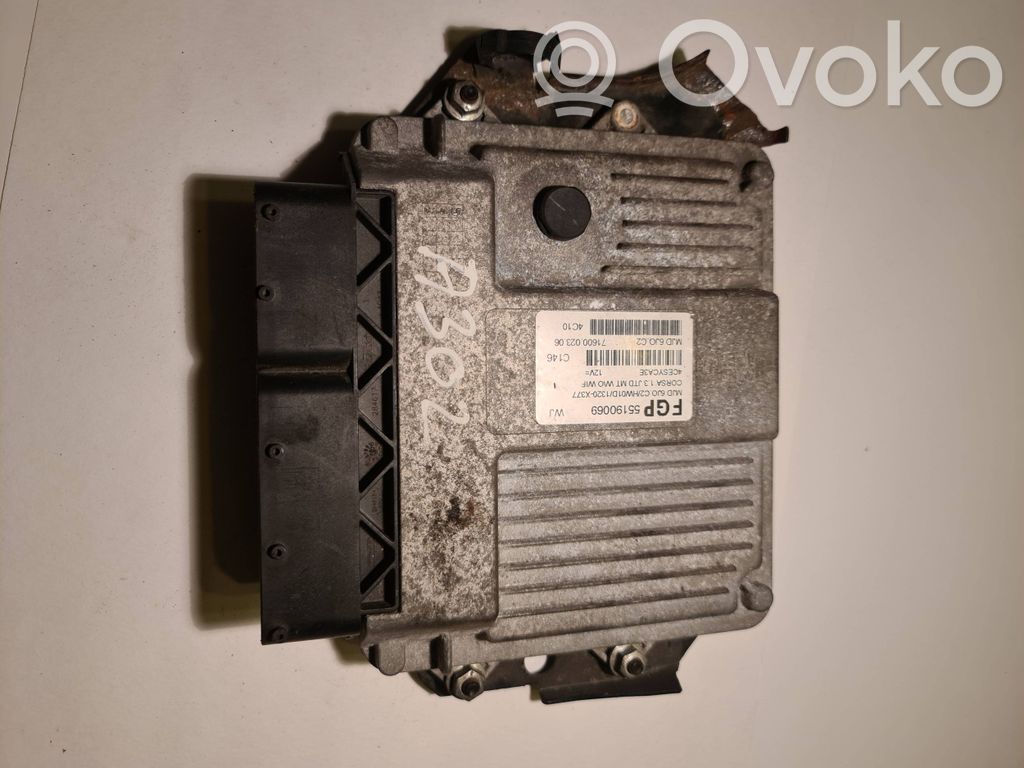 Opel Corsa C Engine control unit/module 