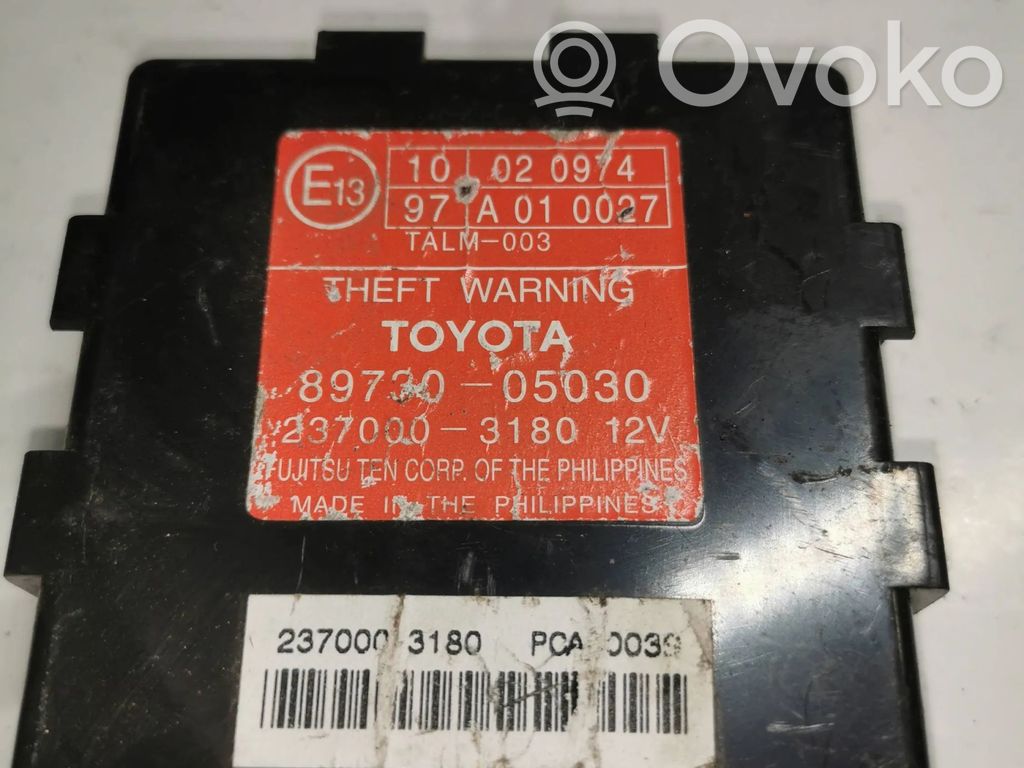 Toyota Avensis T250 Alarm control unit/module 