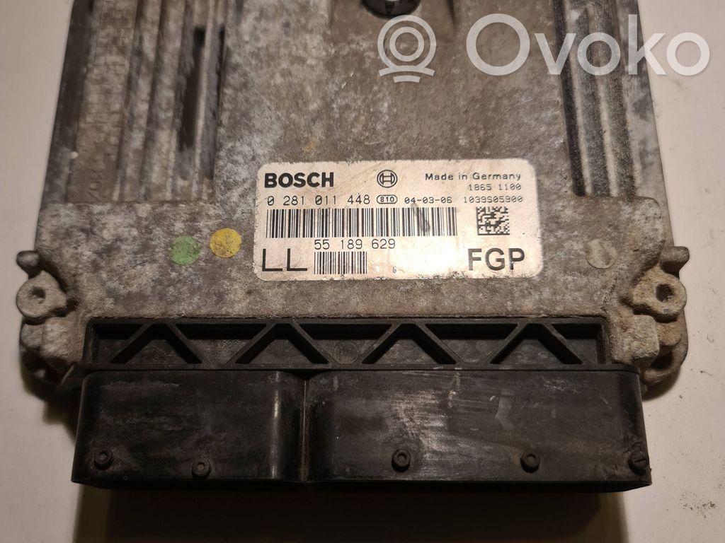 Opel Vectra C Engine control unit/module 