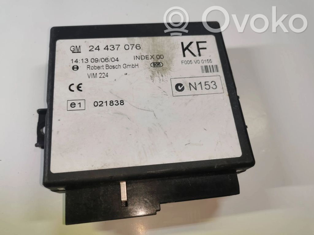 Opel Zafira A Comfort/convenience module 