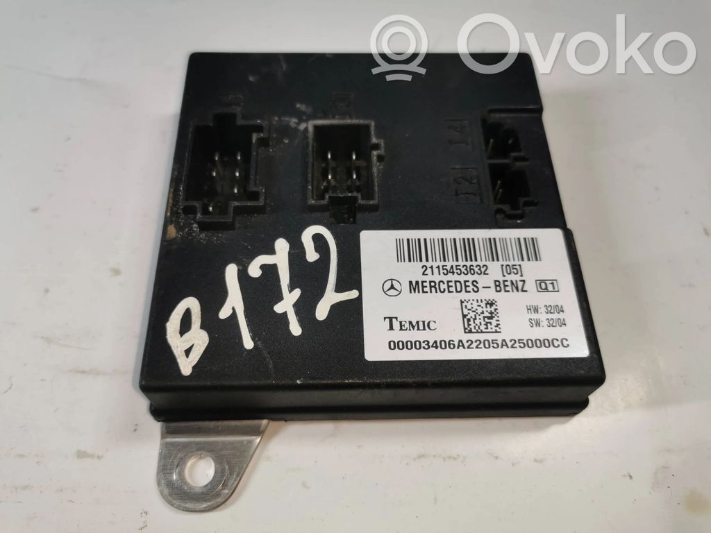 Mercedes-Benz E W211 Comfort/convenience module 