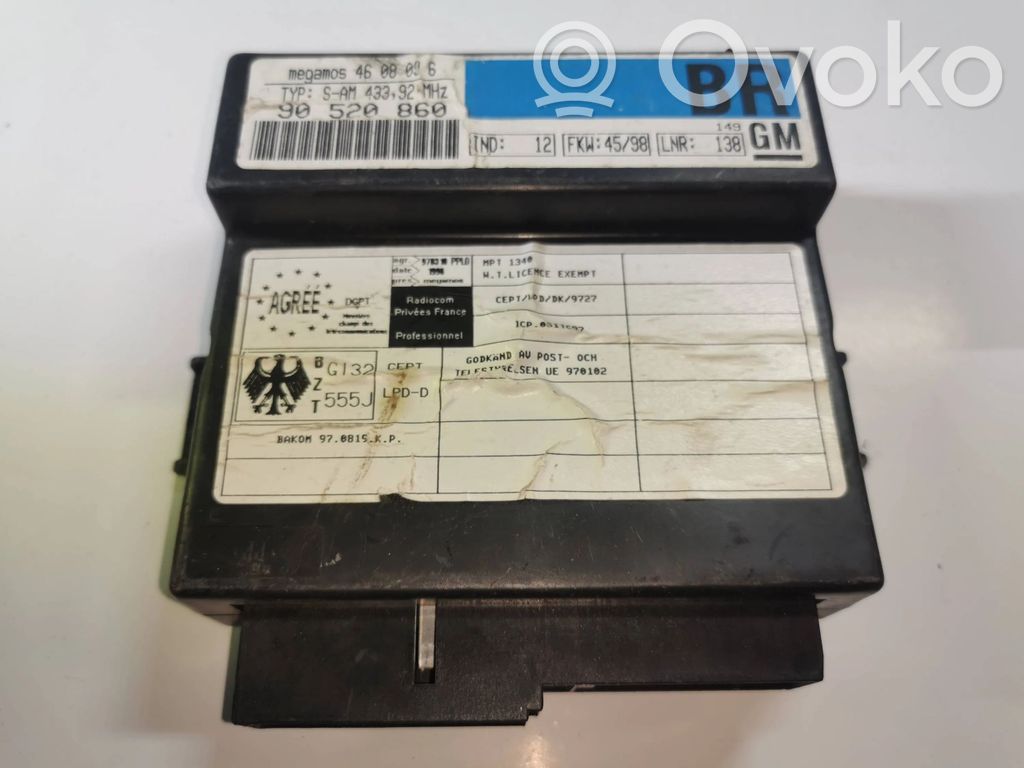 Opel Astra G Comfort/convenience module 