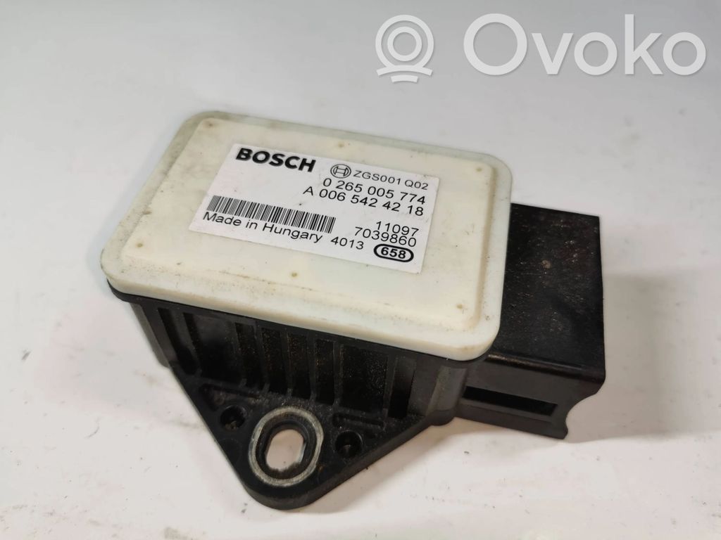Mercedes-Benz Vito Viano W639 ESP acceleration yaw rate sensor 
