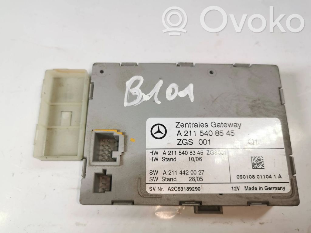 Mercedes-Benz E W211 Other control units/modules 