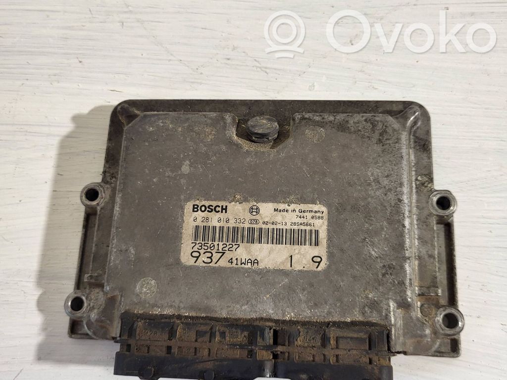 Alfa Romeo 147 Engine control unit/module 