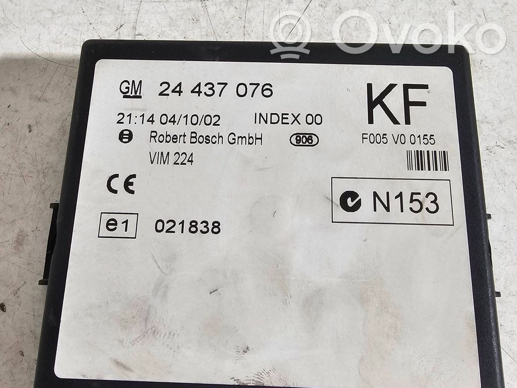 Opel Astra G Comfort/convenience module 