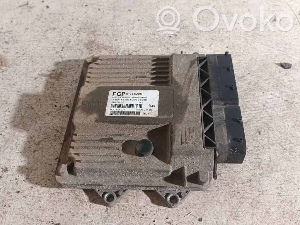 Fiat Doblo Engine control unit/module 