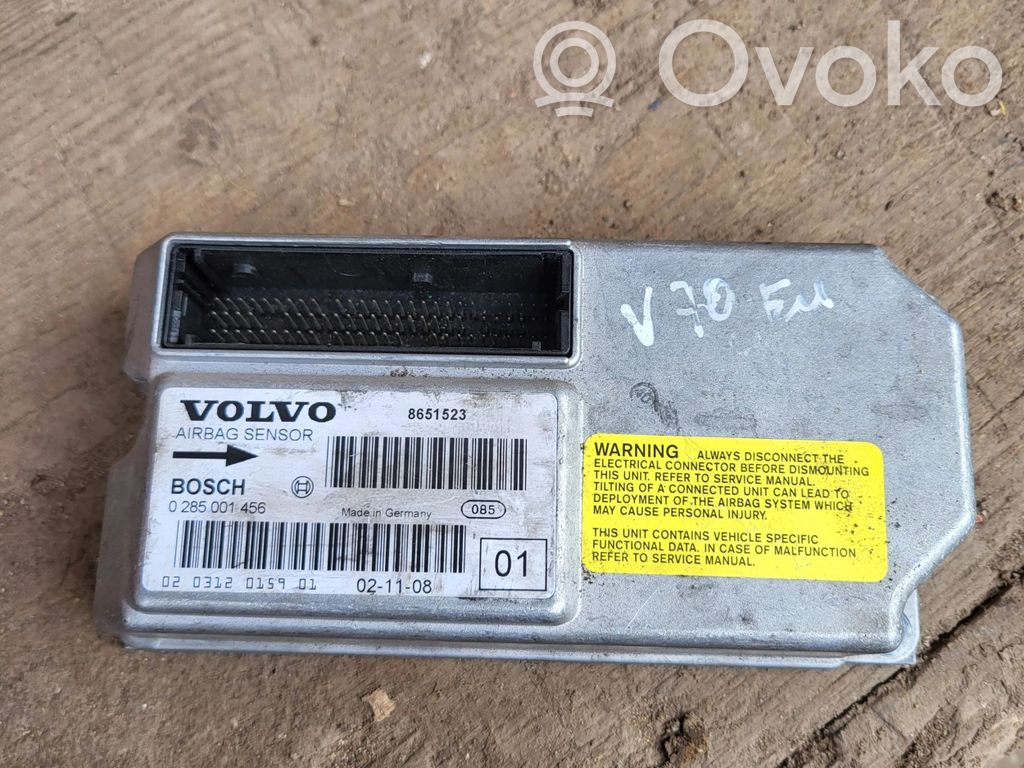 Volvo V70 Airbag control unit/module 