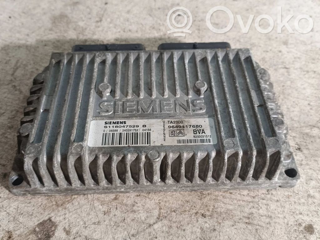 Peugeot 307 Engine control unit/module 