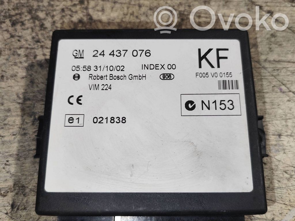Opel Zafira A Comfort/convenience module 