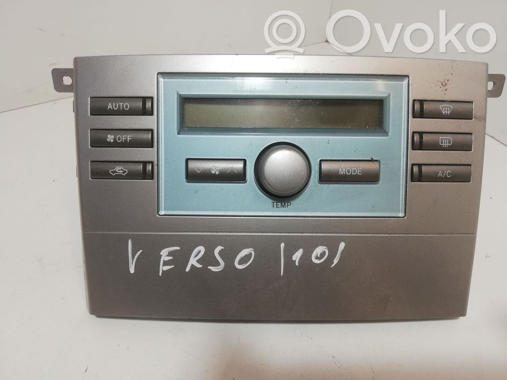 Toyota Corolla Verso AR10 Climate control unit 