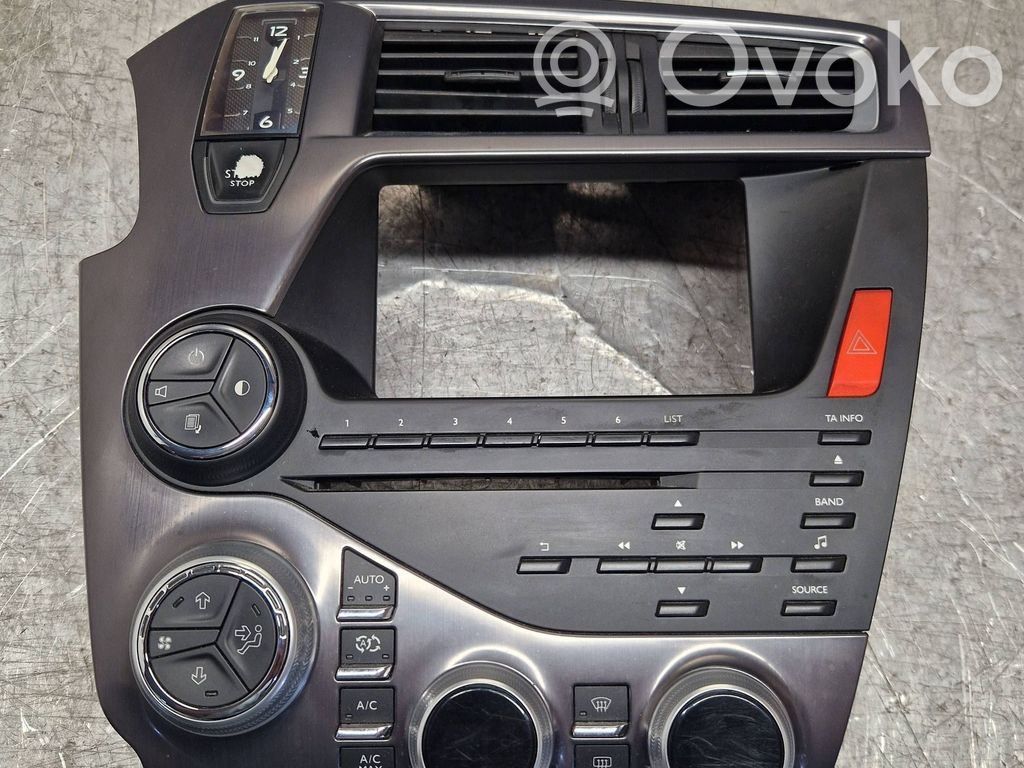 Citroen DS5 Climate control unit 
