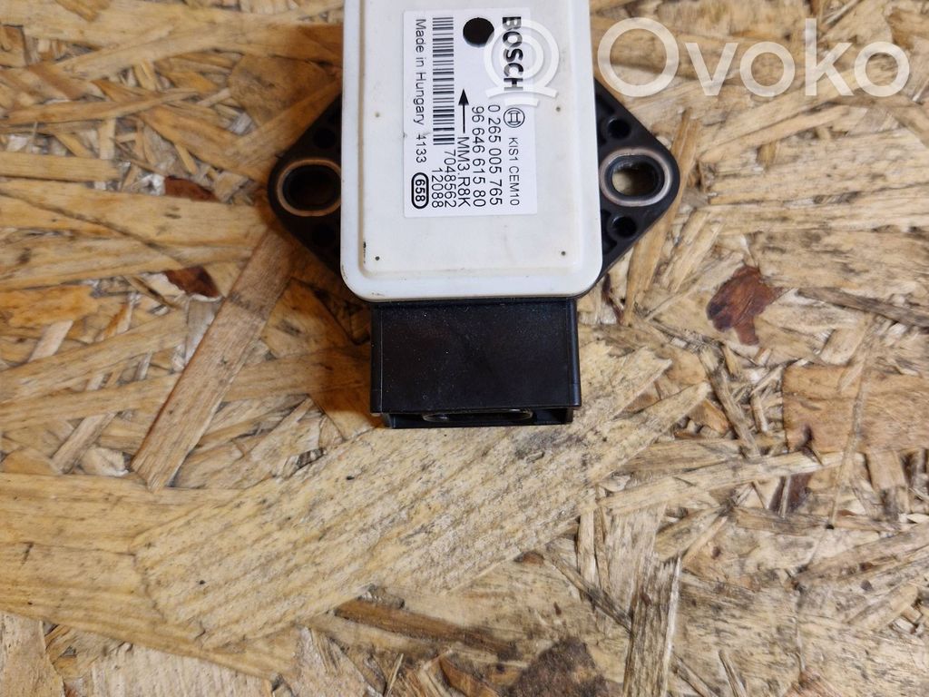 Citroen DS5 ESP acceleration yaw rate sensor 