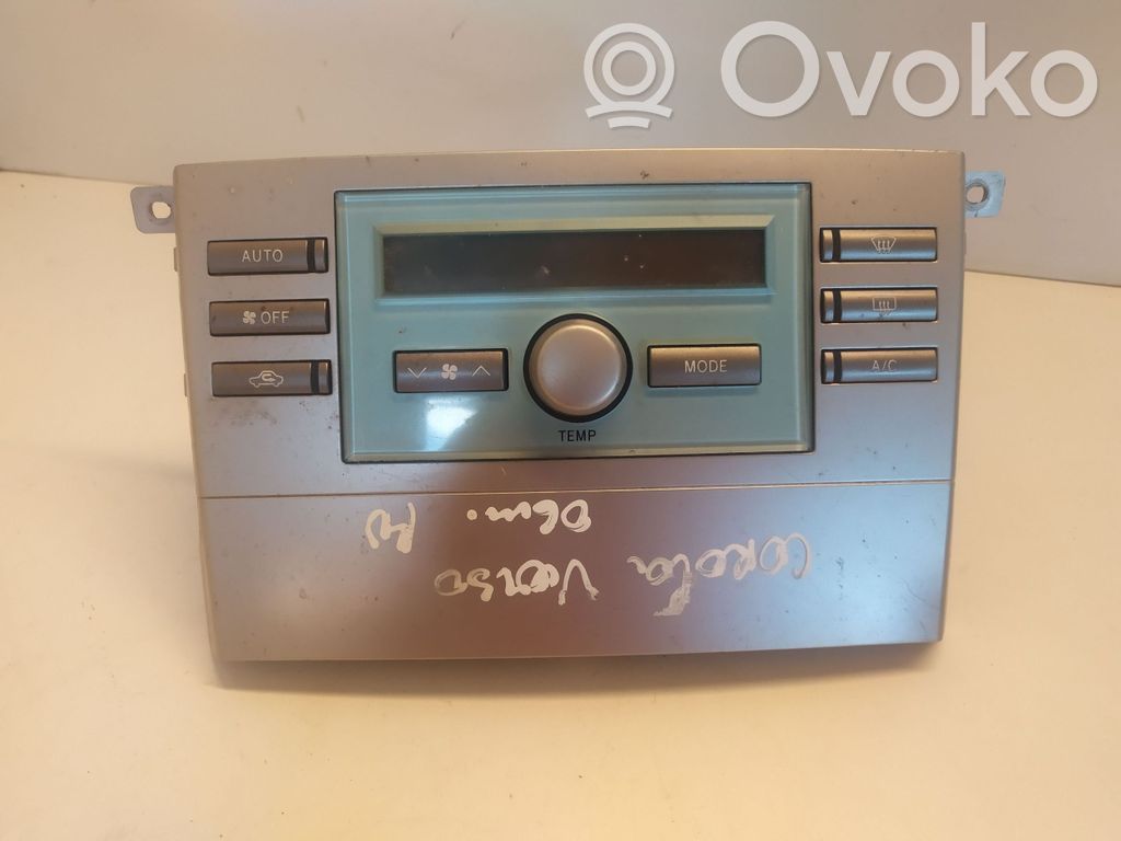 Toyota Corolla Verso AR10 Climate control unit 