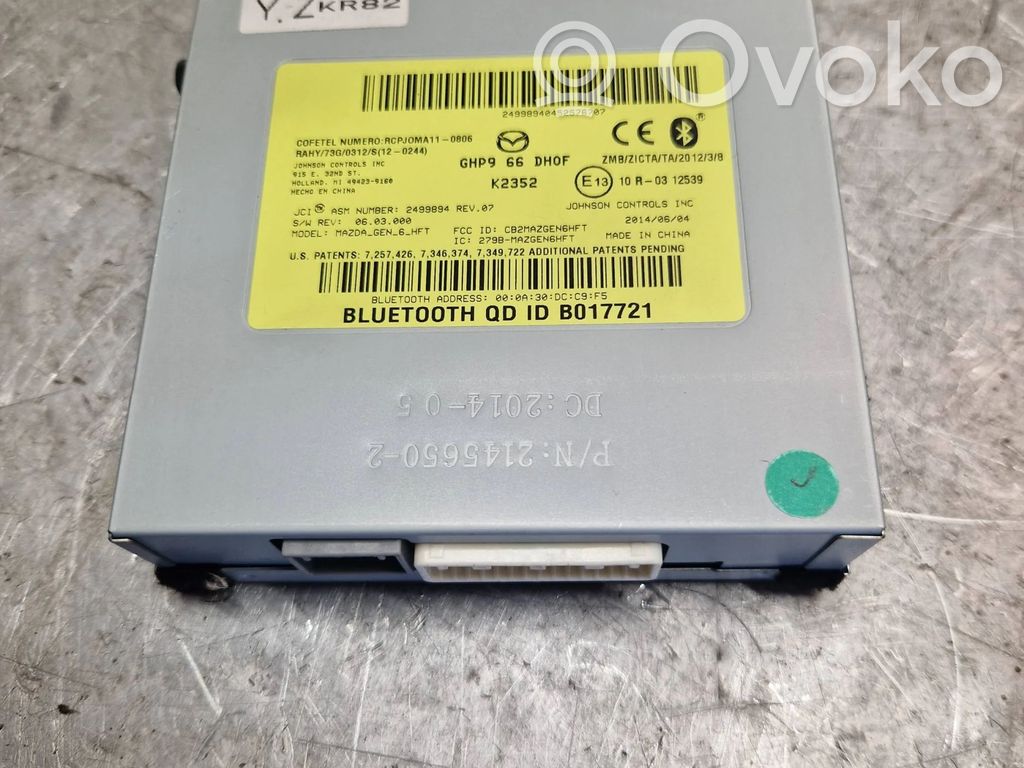 Mazda CX-5 Bluetooth control unit module 