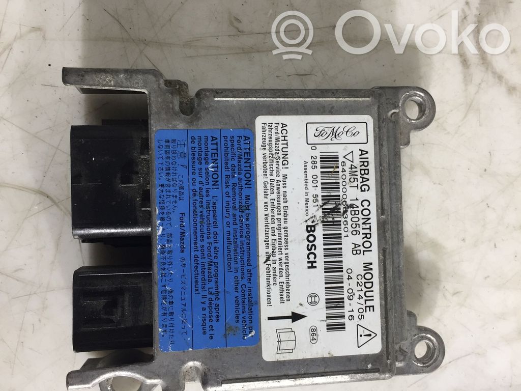 Ford Focus C-MAX Airbag control unit/module 