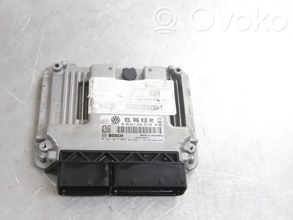 Seat Alhambra (Mk2) Engine control unit/module 